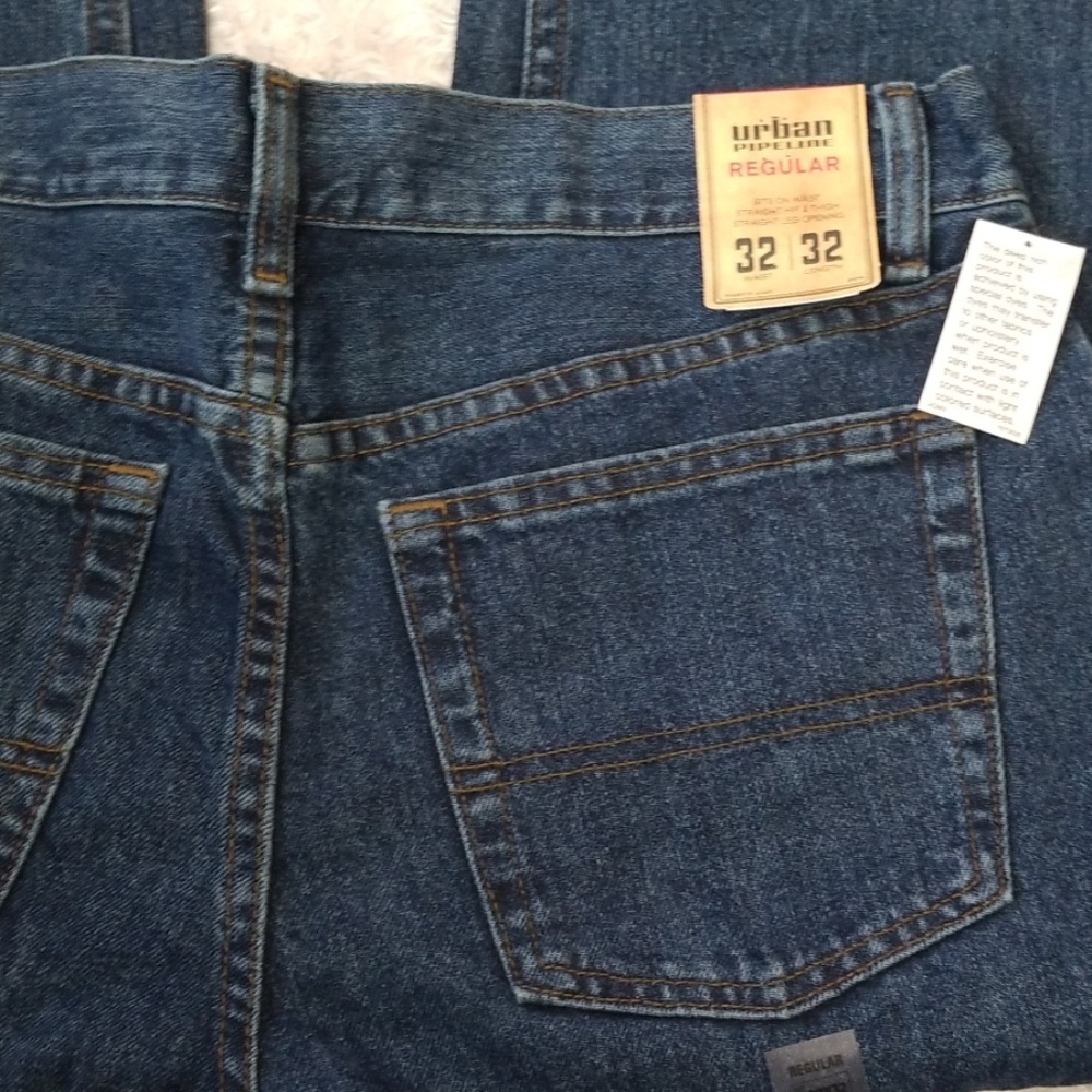 Men's Heavy Duty Straight Jeans - Picture 3 of 9